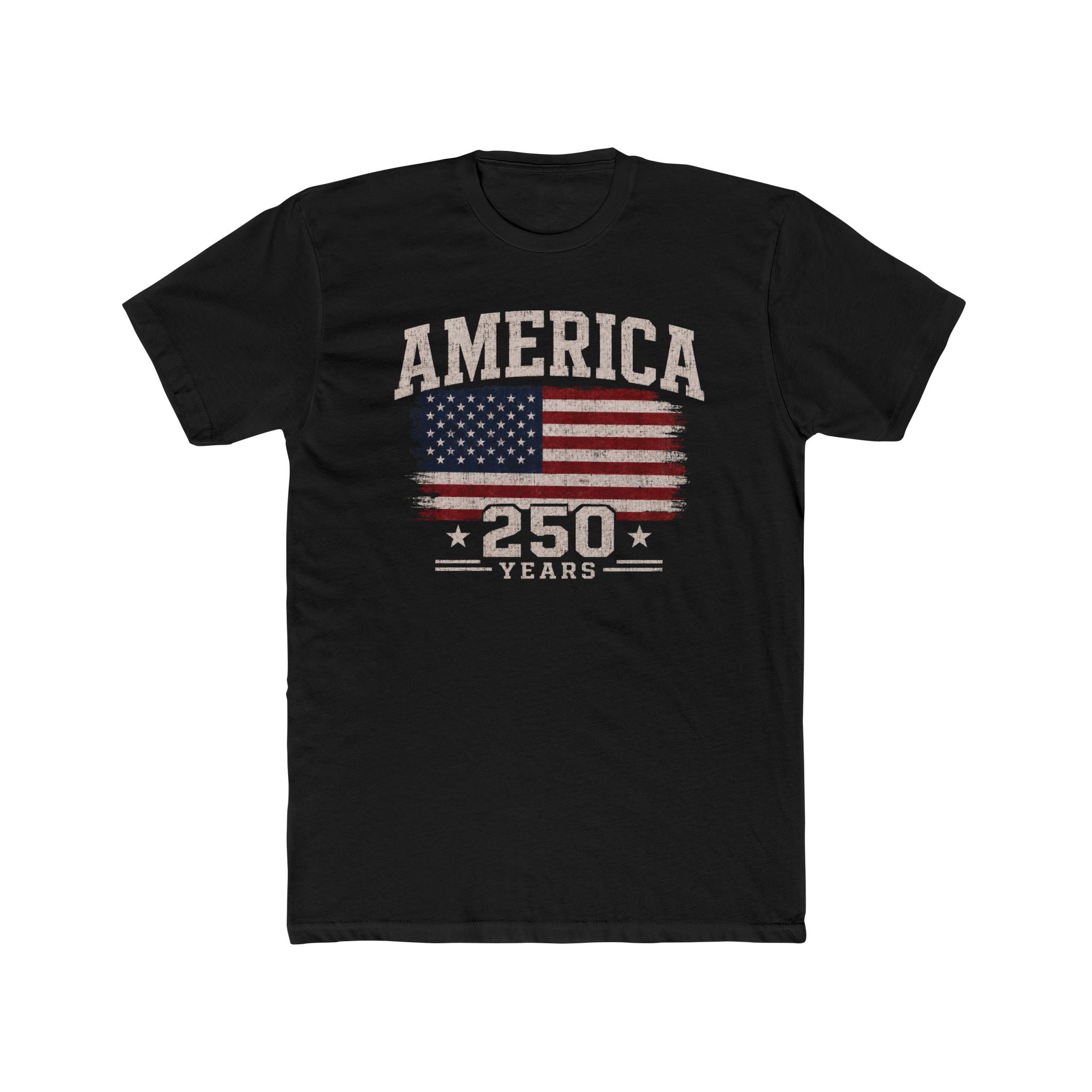 Freedom American Flag T-Shirt — Distressed USA Patriotic Tee