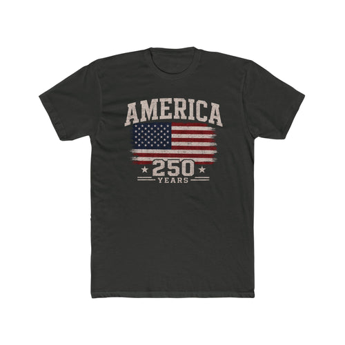 Freedom American Flag T-Shirt — Distressed USA Patriotic Tee