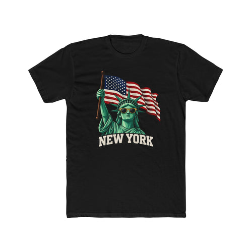 Men's Statue of Liberty American Flag Tee