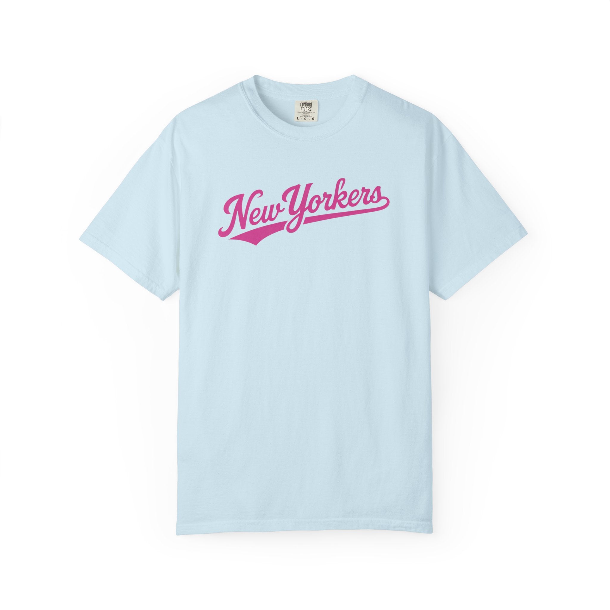 New Yorkers Pink Script Tee