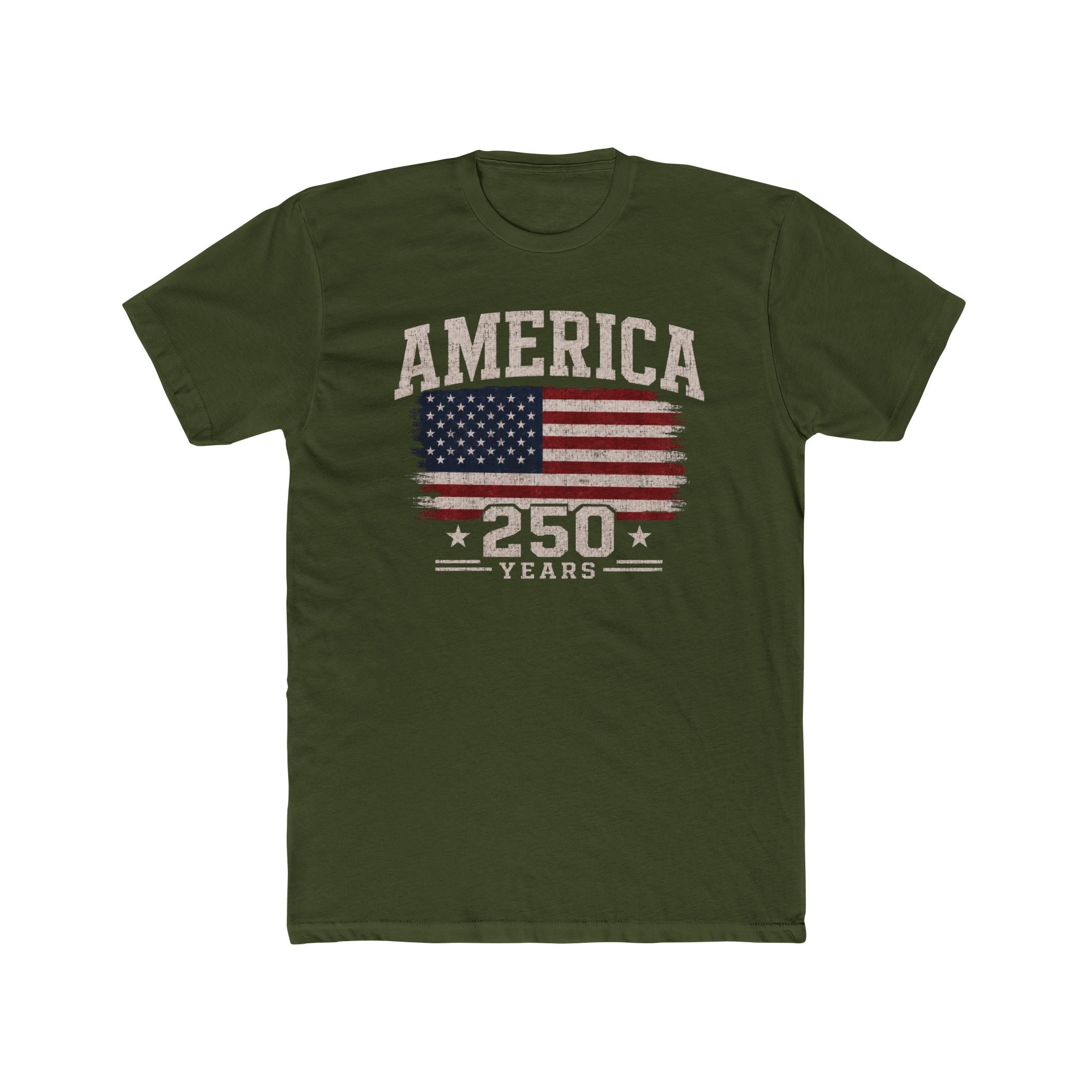 Freedom American Flag T-Shirt — Distressed USA Patriotic Tee