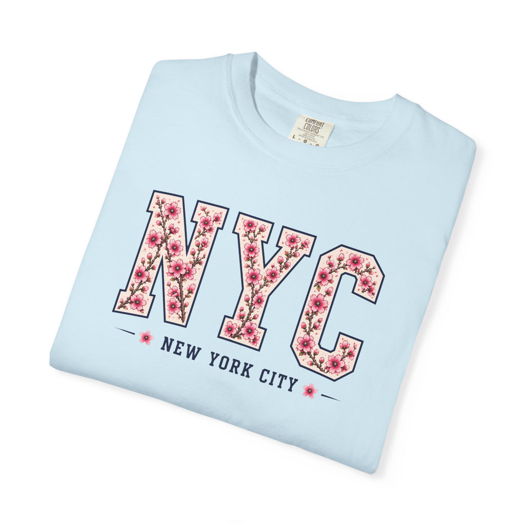 NYC Cherry Blossom T-Shirt — Floral New York City Tee