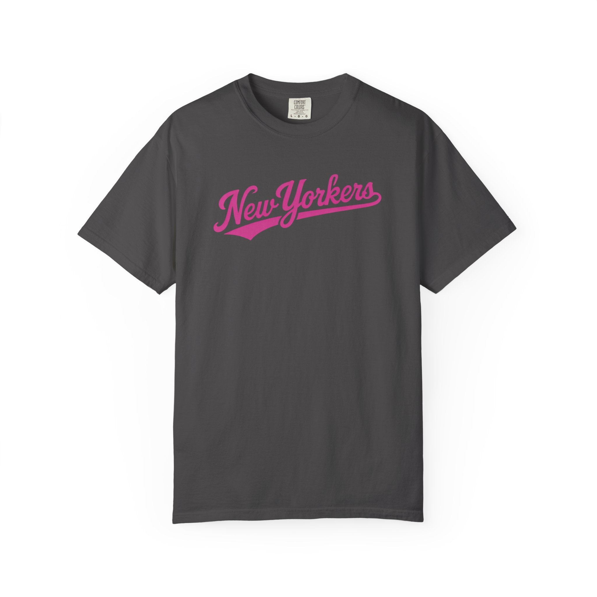 New Yorkers Pink Script Tee
