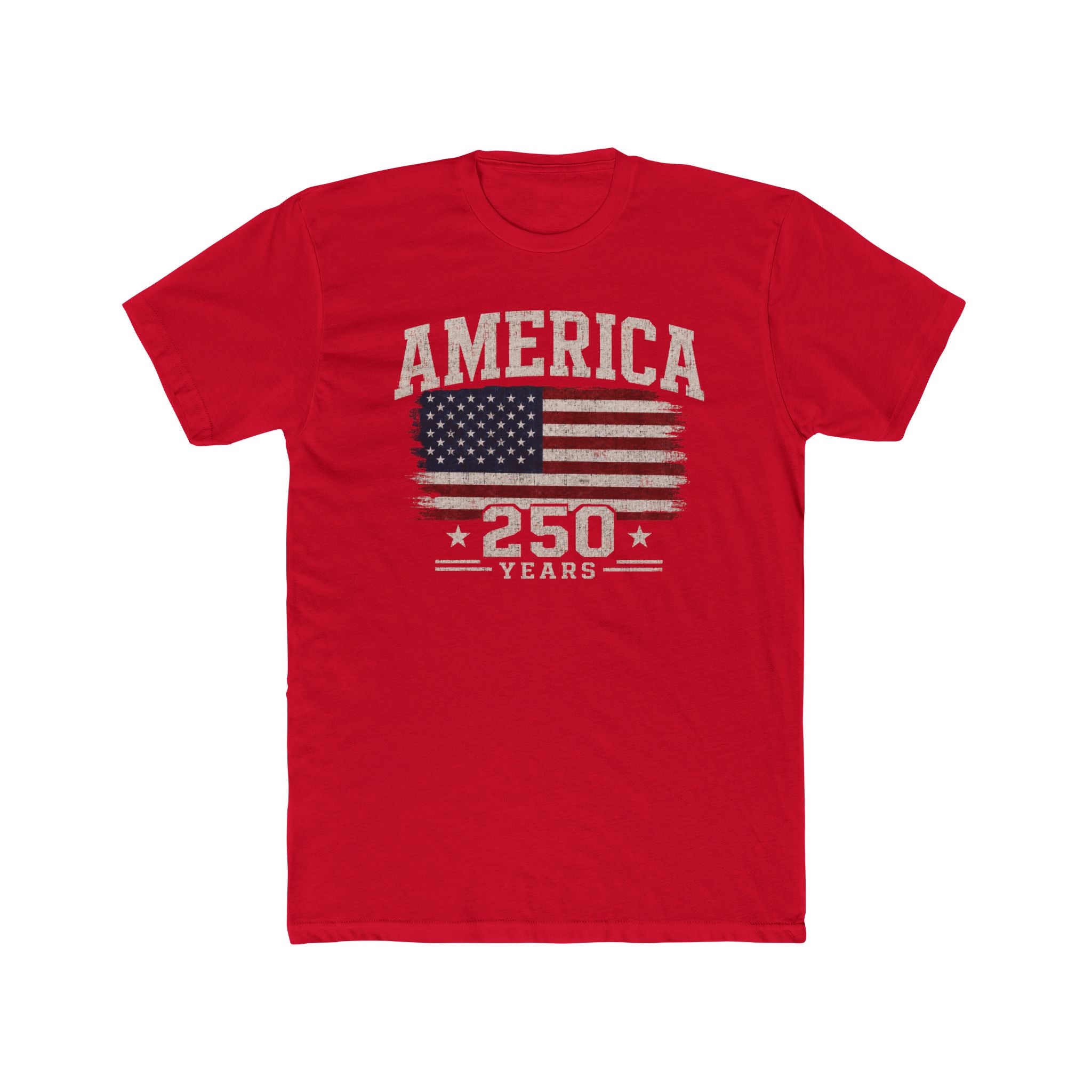 Freedom American Flag T-Shirt — Distressed USA Patriotic Tee